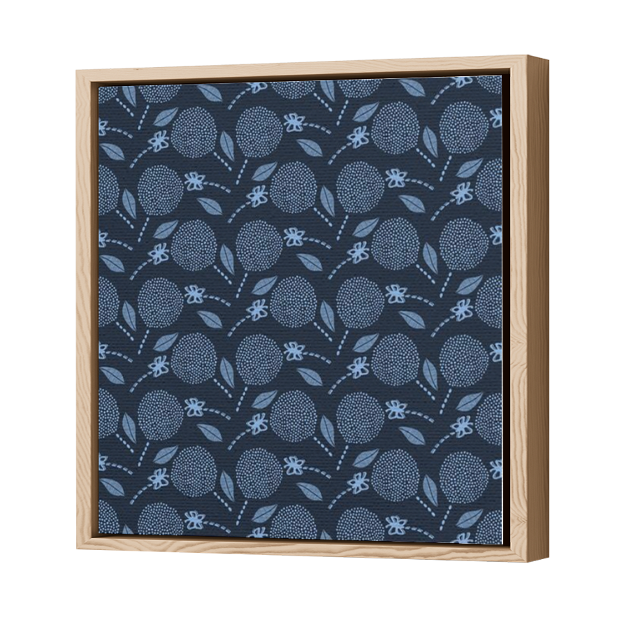 Thumbnail for Canvas - Wood Grain Floating Frame