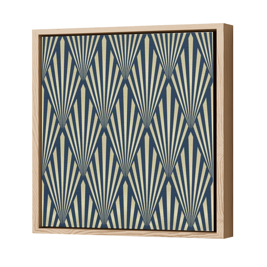 Thumbnail for Canvas - Wood Grain Floating Frame