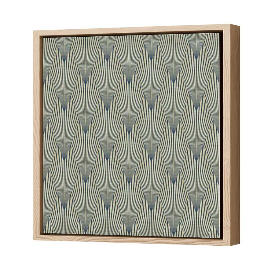 Thumbnail for Canvas - Wood Grain Floating Frame