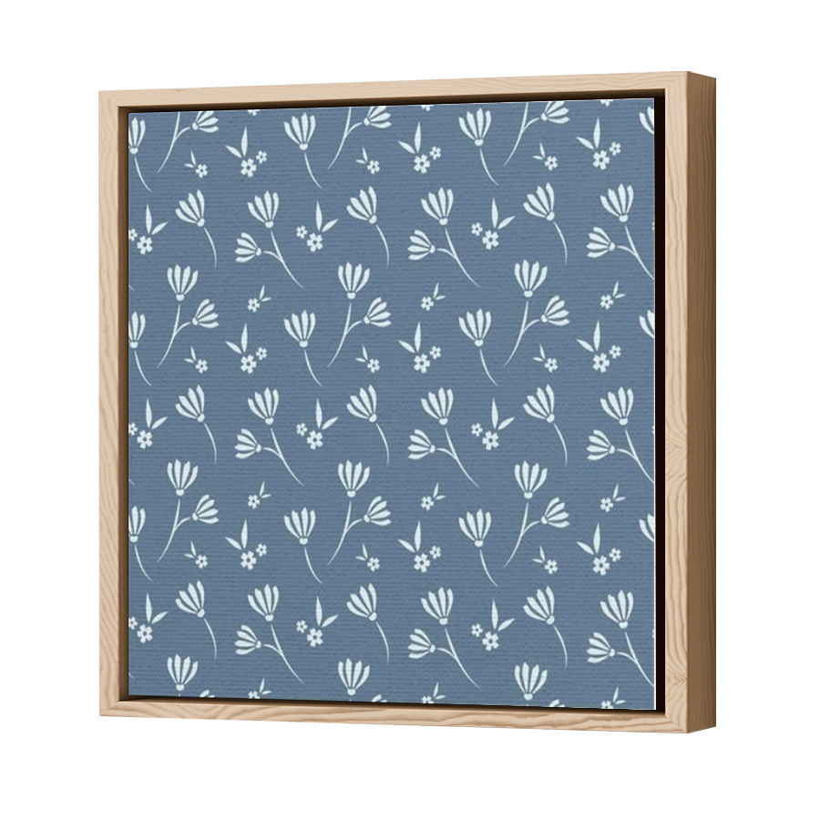 Thumbnail for Canvas - Wood Grain Floating Frame