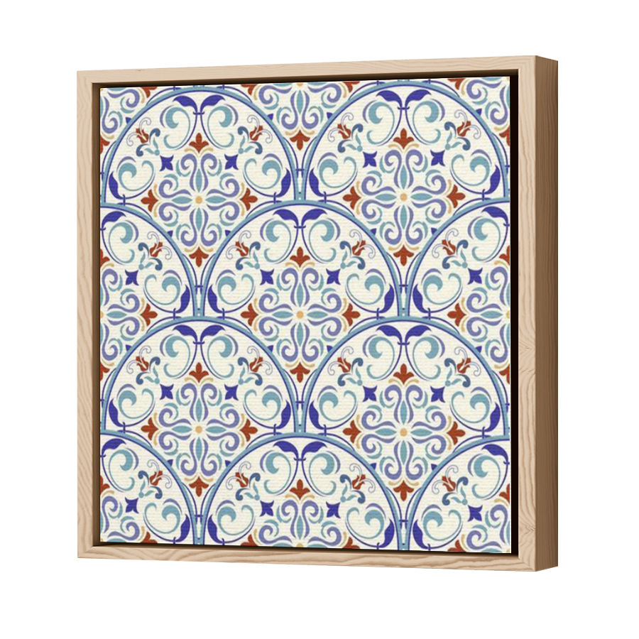 Thumbnail for Canvas - Wood Grain Floating Frame