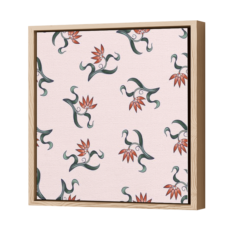 Thumbnail for Canvas - Wood Grain Floating Frame