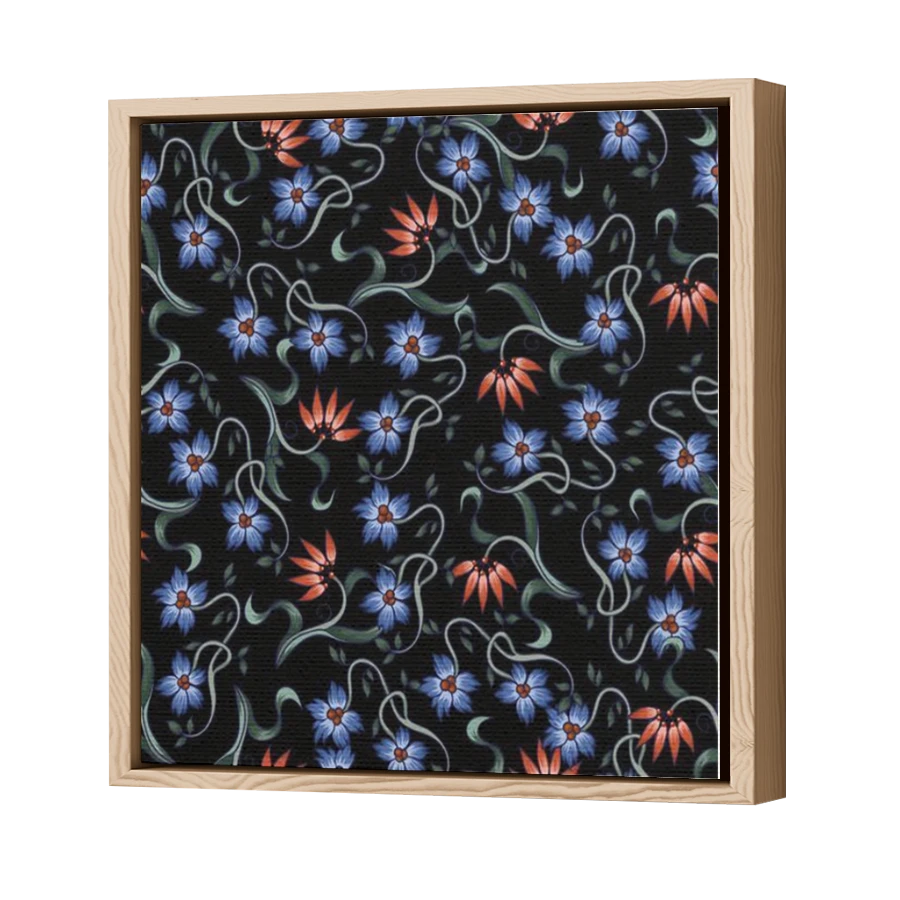 Thumbnail for Canvas - Wood Grain Floating Frame