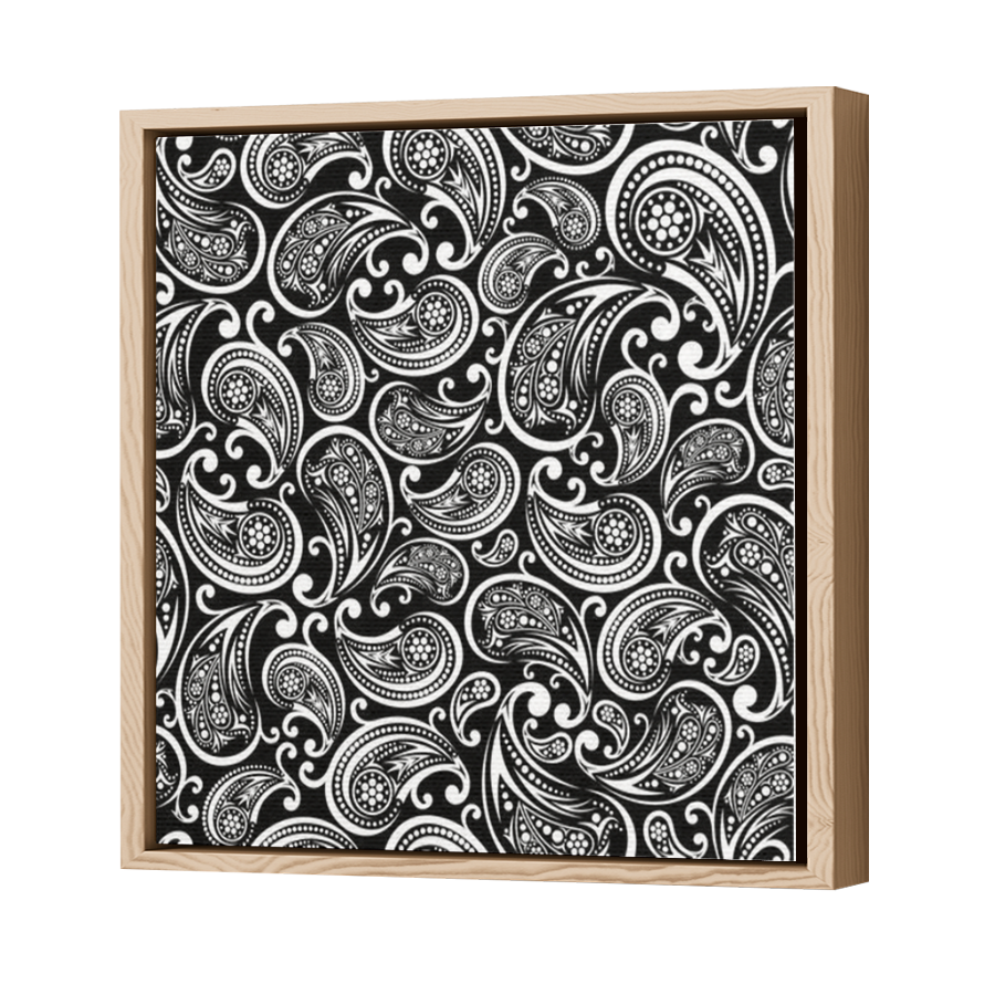 Thumbnail for Canvas - Wood Grain Floating Frame