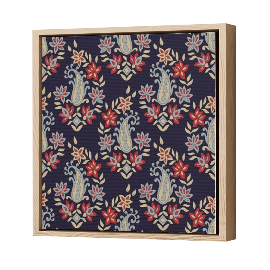 Thumbnail for Canvas - Wood Grain Floating Frame
