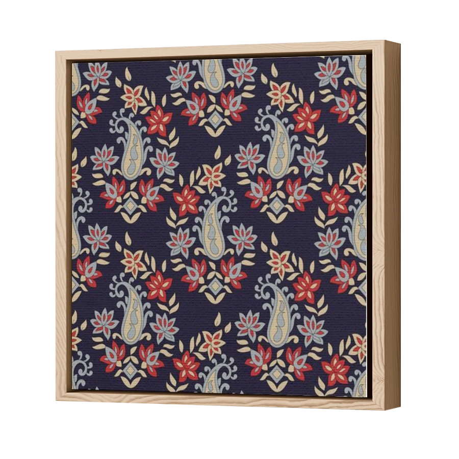Thumbnail for Canvas - Wood Grain Floating Frame
