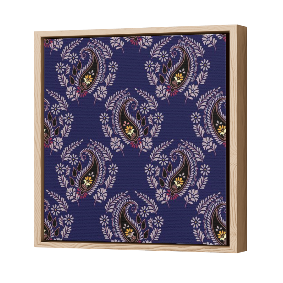 Thumbnail for Canvas - Wood Grain Floating Frame
