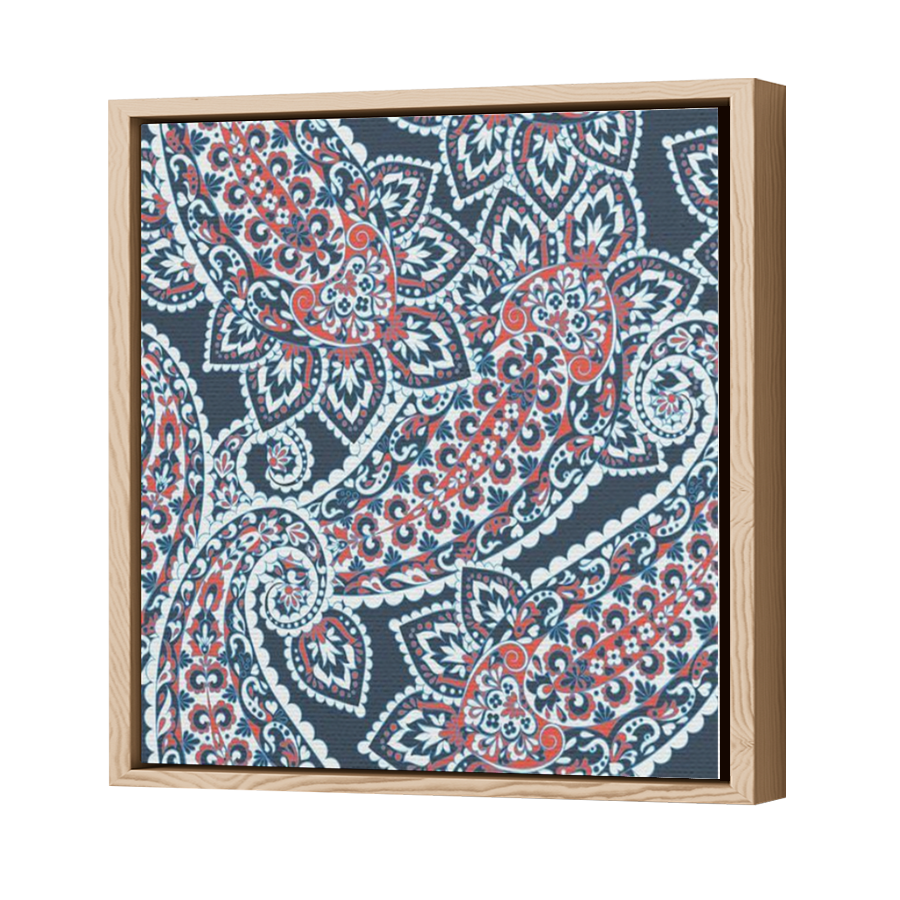 Thumbnail for Canvas - Wood Grain Floating Frame