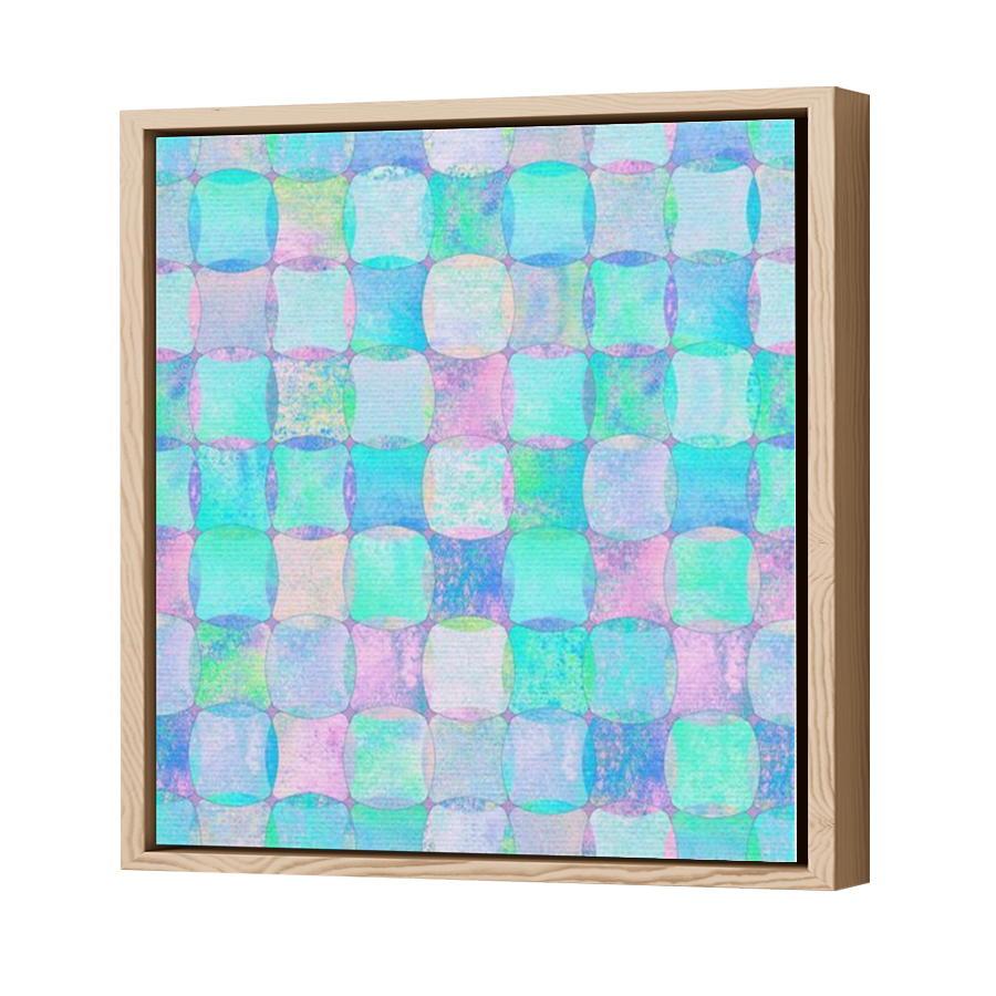 Thumbnail for Canvas - Wood Grain Floating Frame