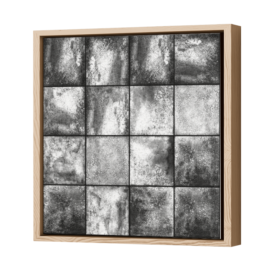 Thumbnail for Canvas - Wood Grain Floating Frame