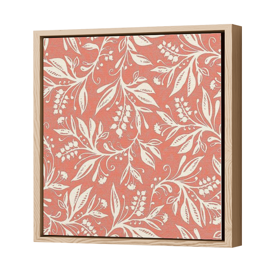 Thumbnail for Canvas - Wood Grain Floating Frame