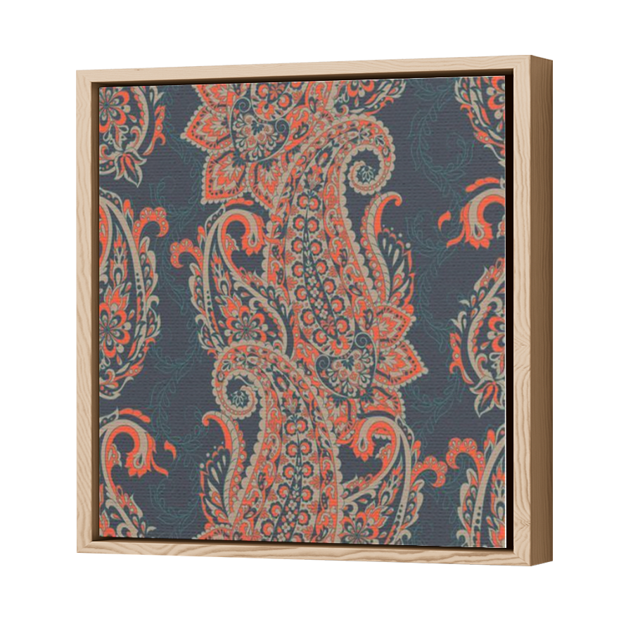 Thumbnail for Canvas - Wood Grain Floating Frame