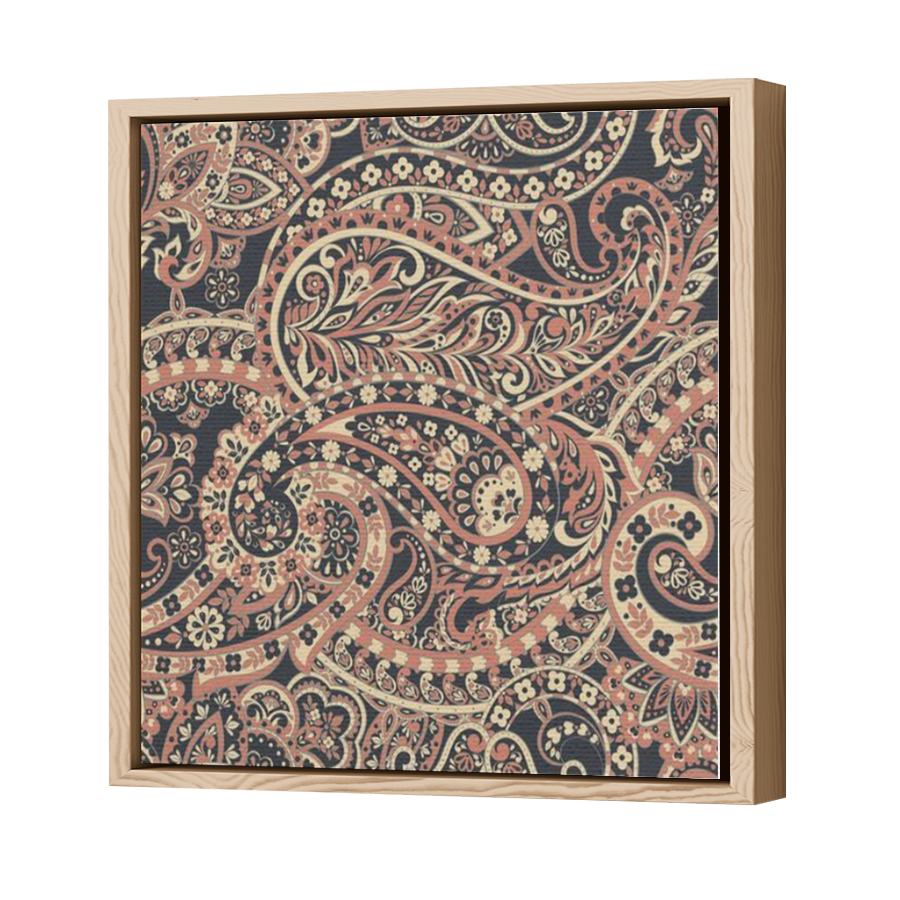 Thumbnail for Canvas - Wood Grain Floating Frame