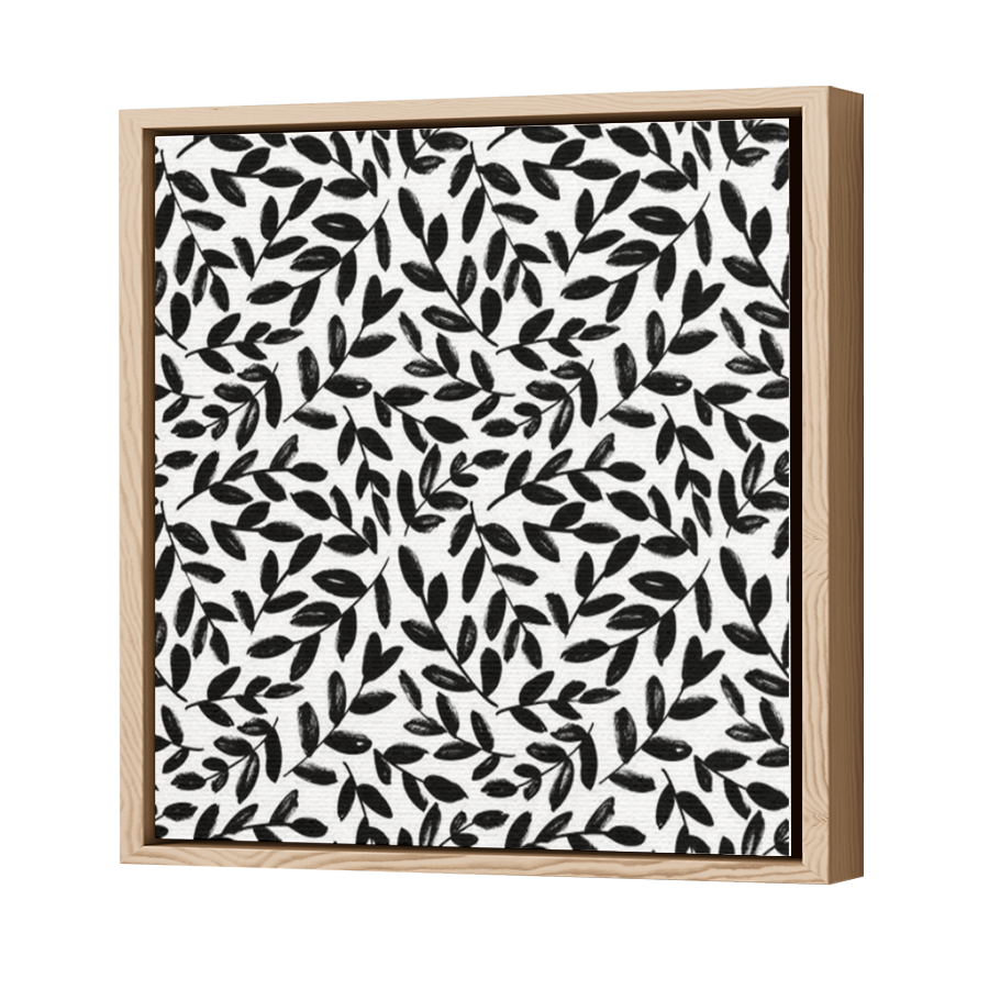 Thumbnail for Canvas - Wood Grain Floating Frame