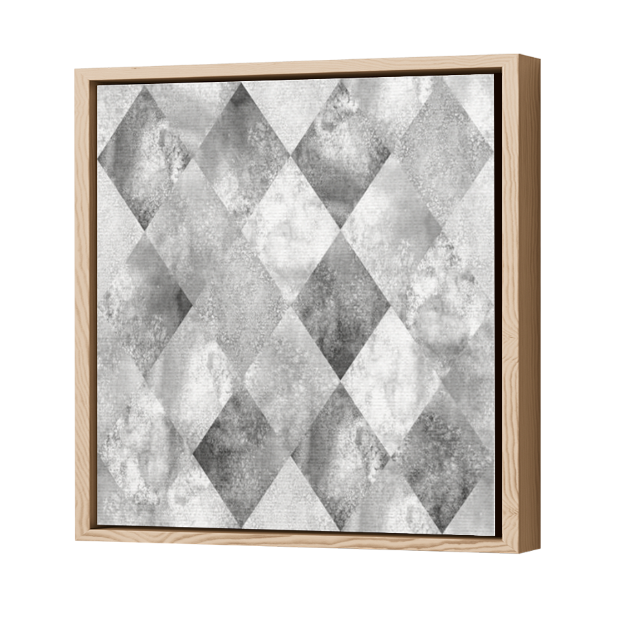 Thumbnail for Canvas - Wood Grain Floating Frame