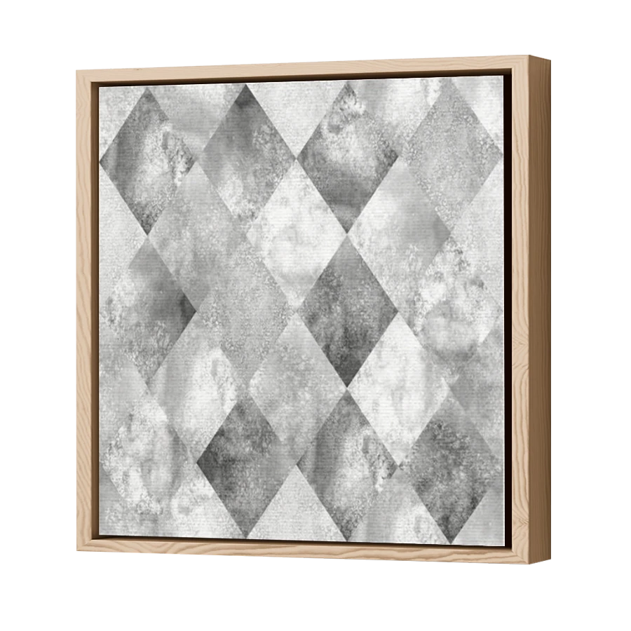 Thumbnail for Canvas - Wood Grain Floating Frame