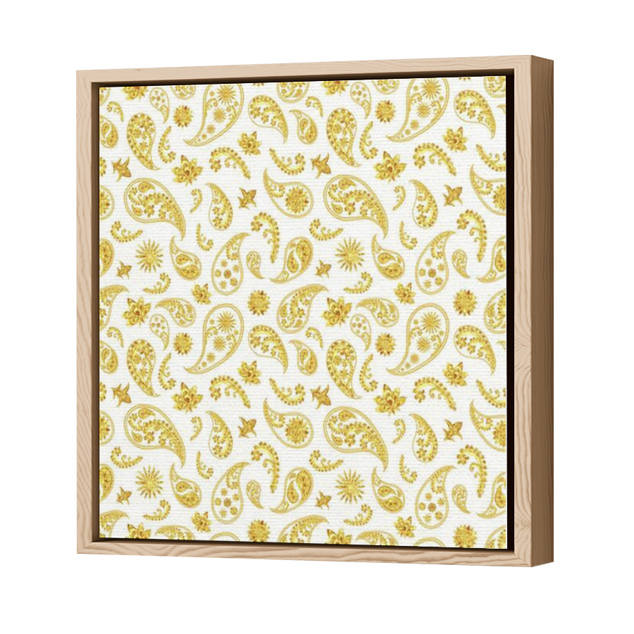 Thumbnail for Canvas - Wood Grain Floating Frame