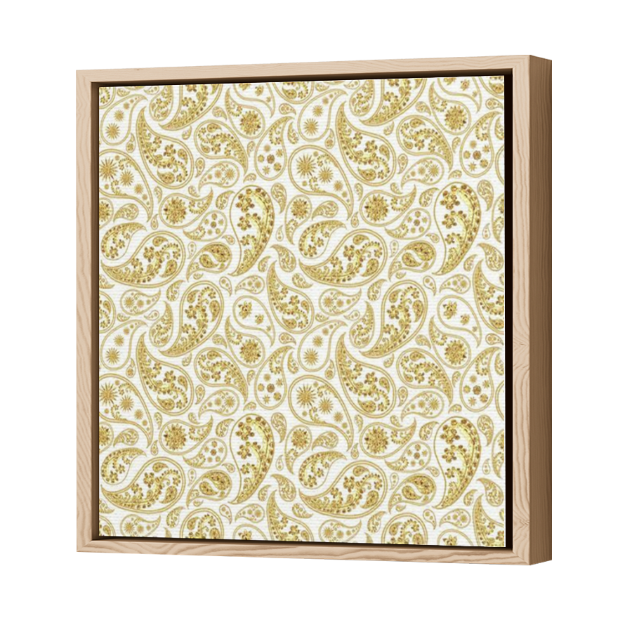 Thumbnail for Canvas - Wood Grain Floating Frame