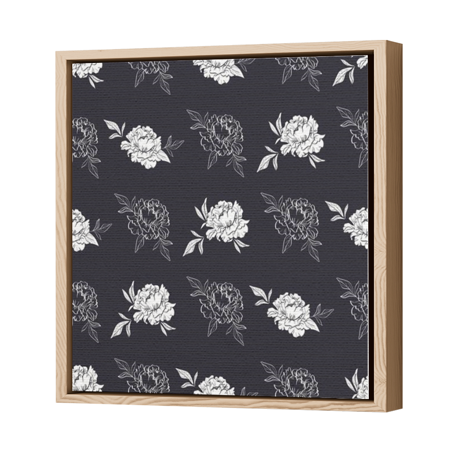 Thumbnail for Canvas - Wood Grain Floating Frame