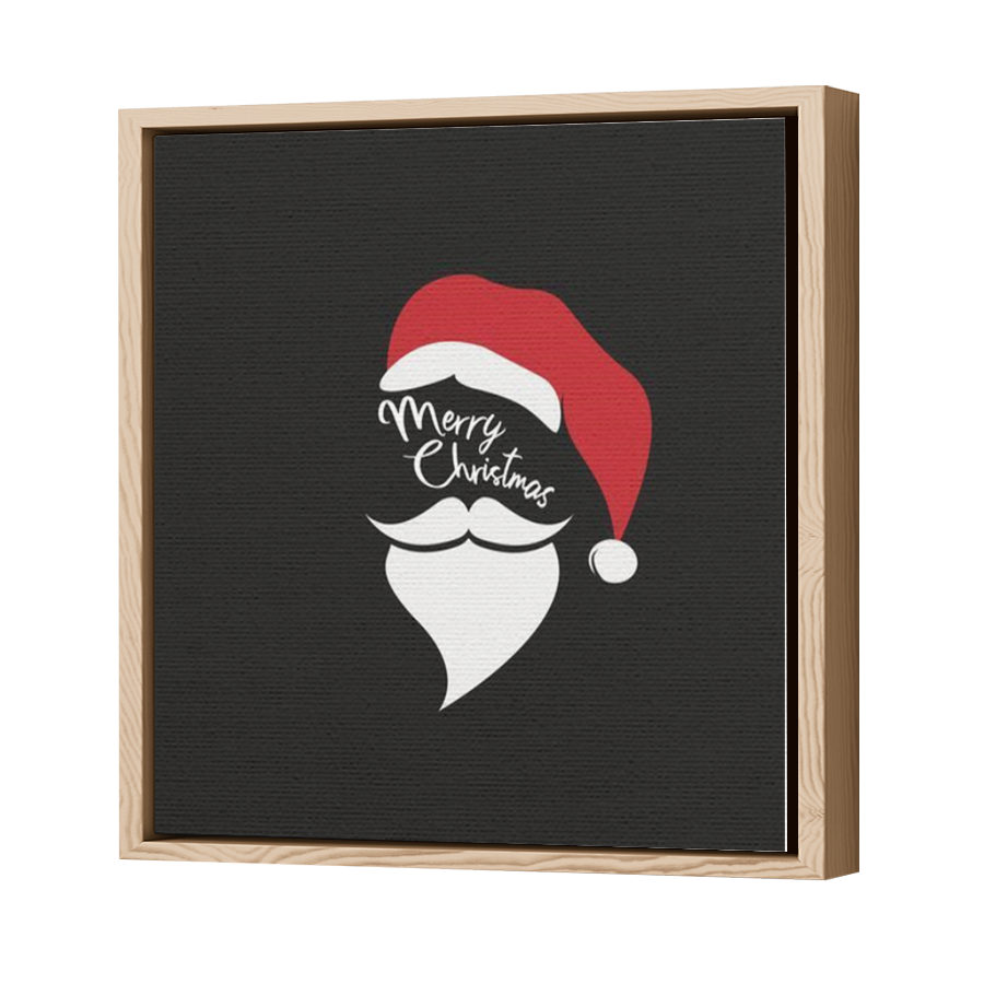 Thumbnail for Canvas - Wood Grain Floating Frame