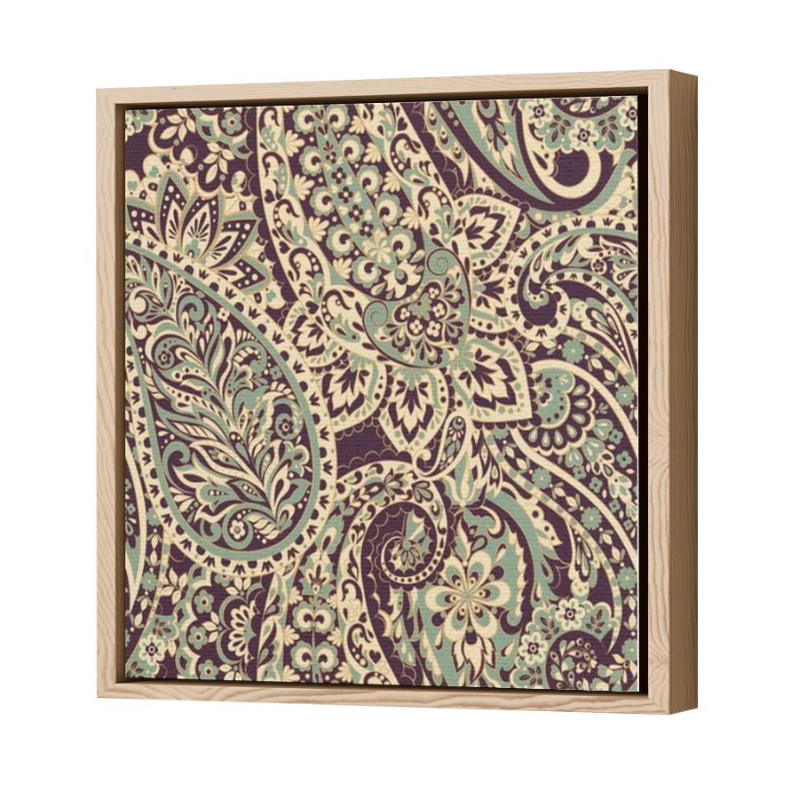 Thumbnail for Canvas - Wood Grain Floating Frame