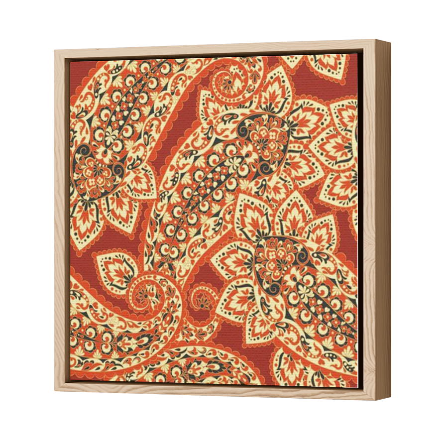 Thumbnail for Canvas - Wood Grain Floating Frame