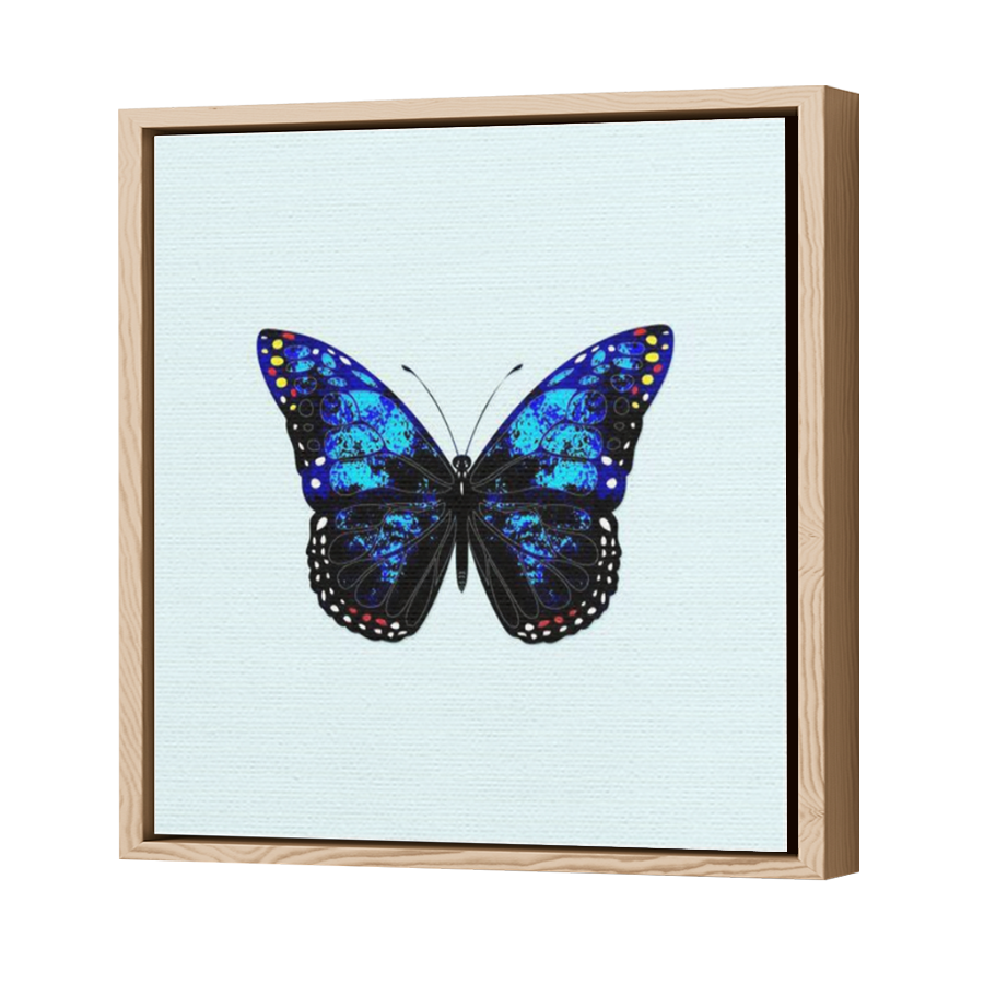 Thumbnail for Canvas - Wood Grain Floating Frame