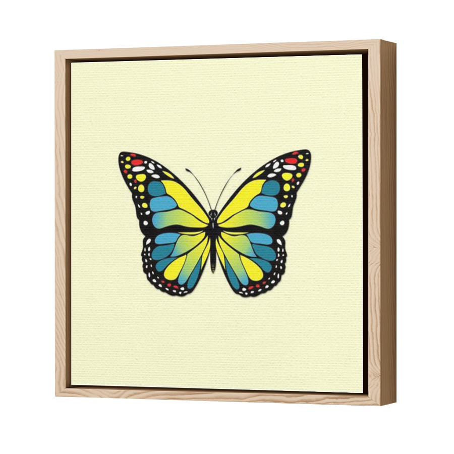 Thumbnail for Canvas - Wood Grain Floating Frame