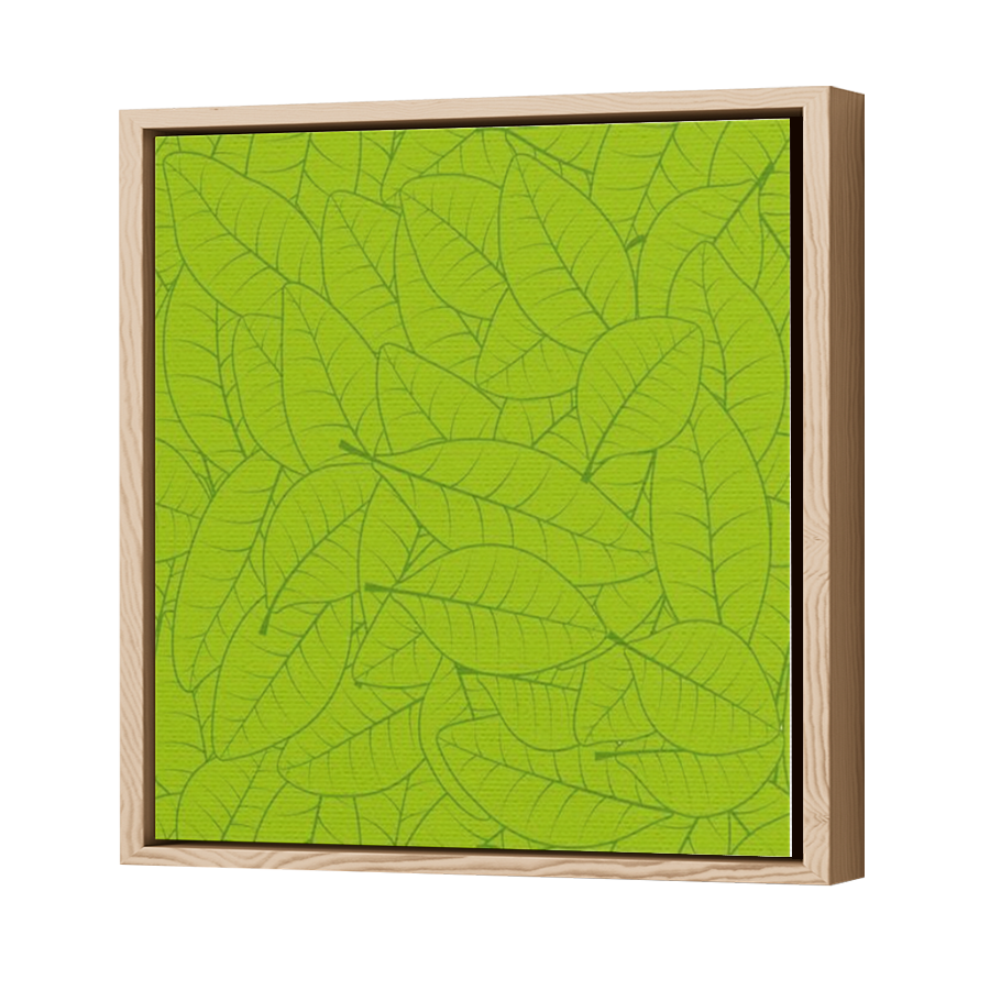 Thumbnail for Canvas - Wood Grain Floating Frame