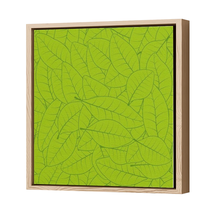 Thumbnail for Canvas - Wood Grain Floating Frame