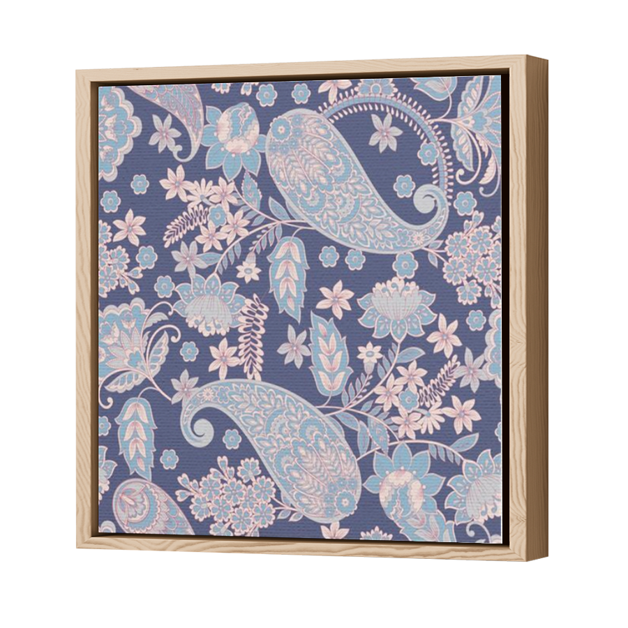 Thumbnail for Canvas - Wood Grain Floating Frame