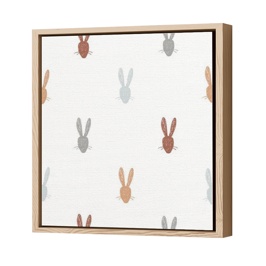 Thumbnail for Canvas - Wood Grain Floating Frame