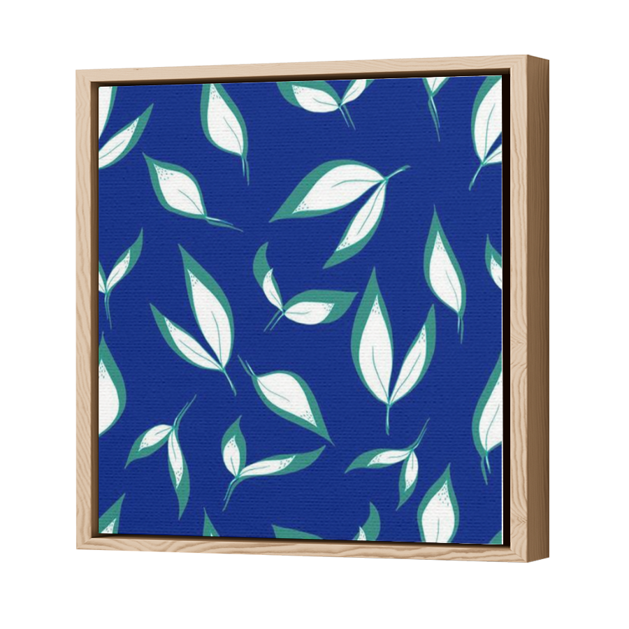Thumbnail for Canvas - Wood Grain Floating Frame