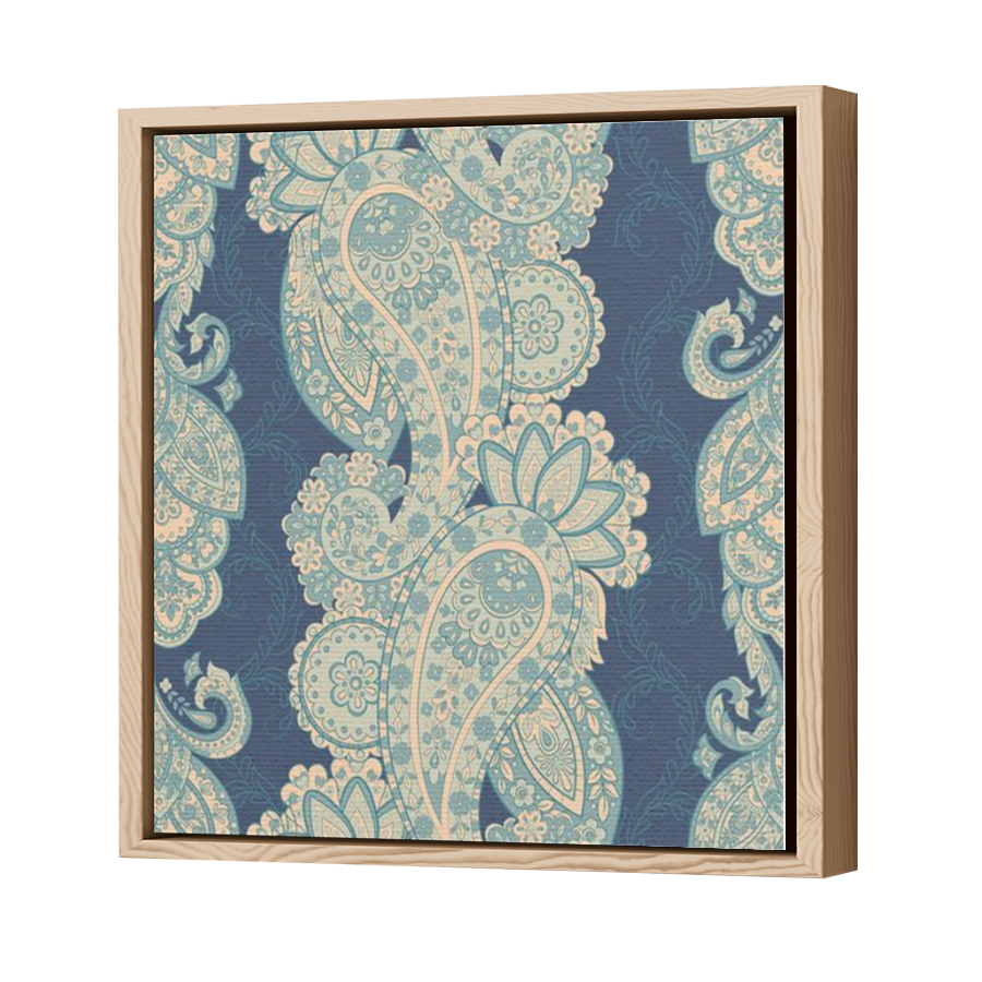 Thumbnail for Canvas - Wood Grain Floating Frame