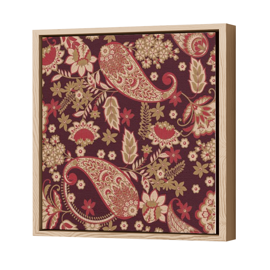 Thumbnail for Canvas - Wood Grain Floating Frame