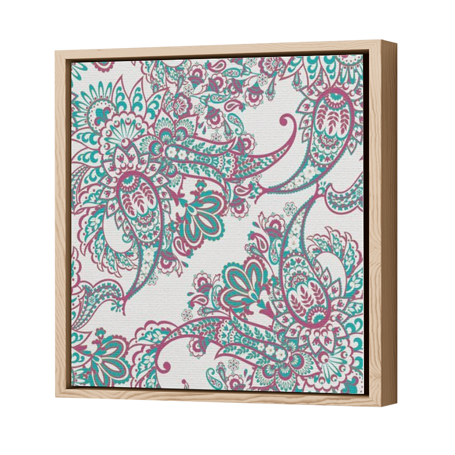 Thumbnail for Canvas - Wood Grain Floating Frame