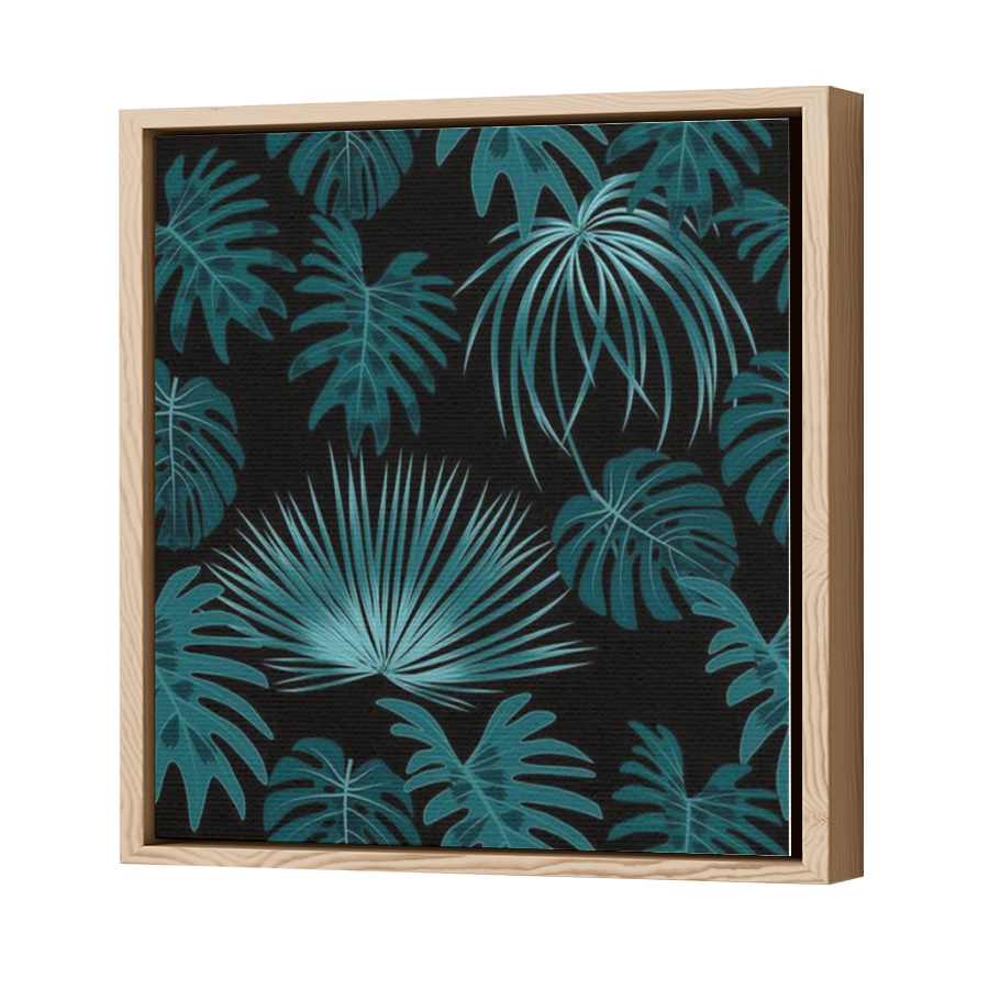 Thumbnail for Canvas - Wood Grain Floating Frame