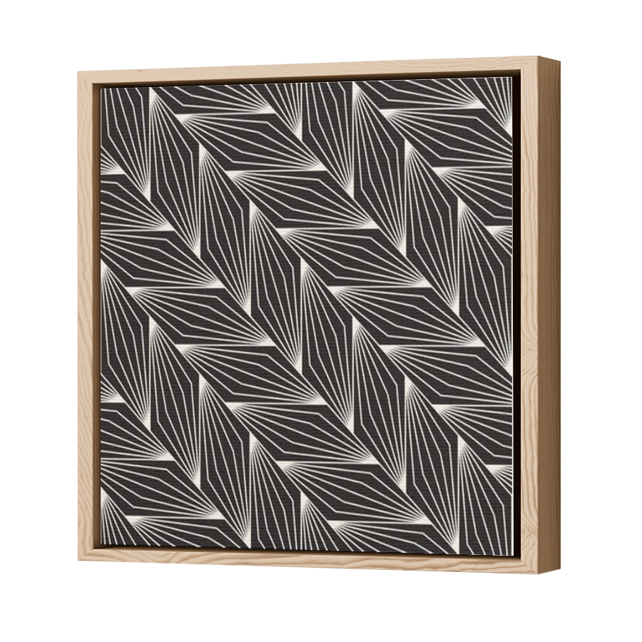 Thumbnail for Canvas - Wood Grain Floating Frame