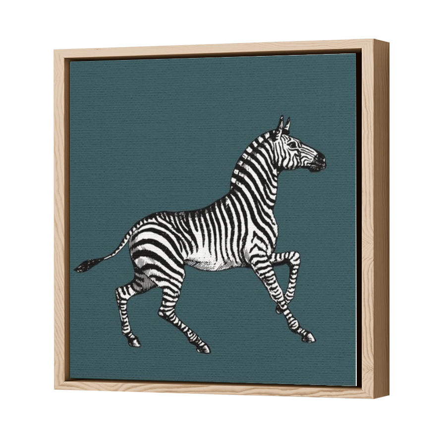Thumbnail for Canvas - Wood Grain Floating Frame