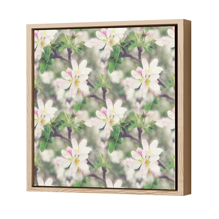 Thumbnail for Canvas - Wood Grain Floating Frame