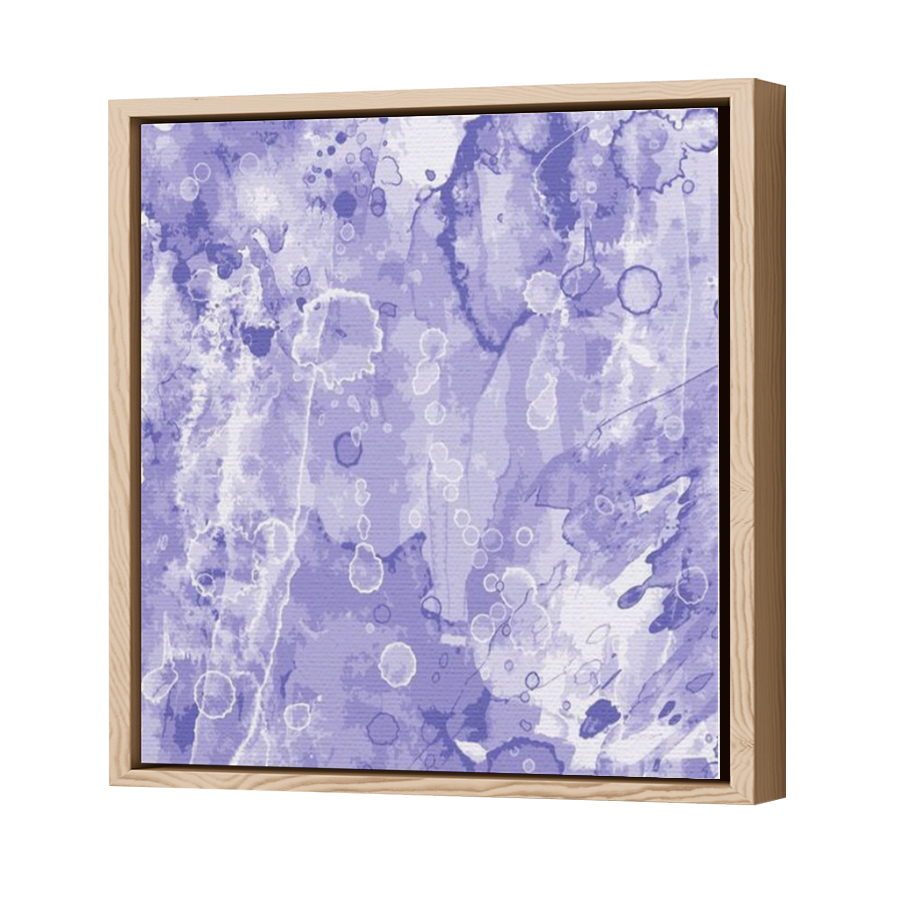 Thumbnail for Canvas - Wood Grain Floating Frame