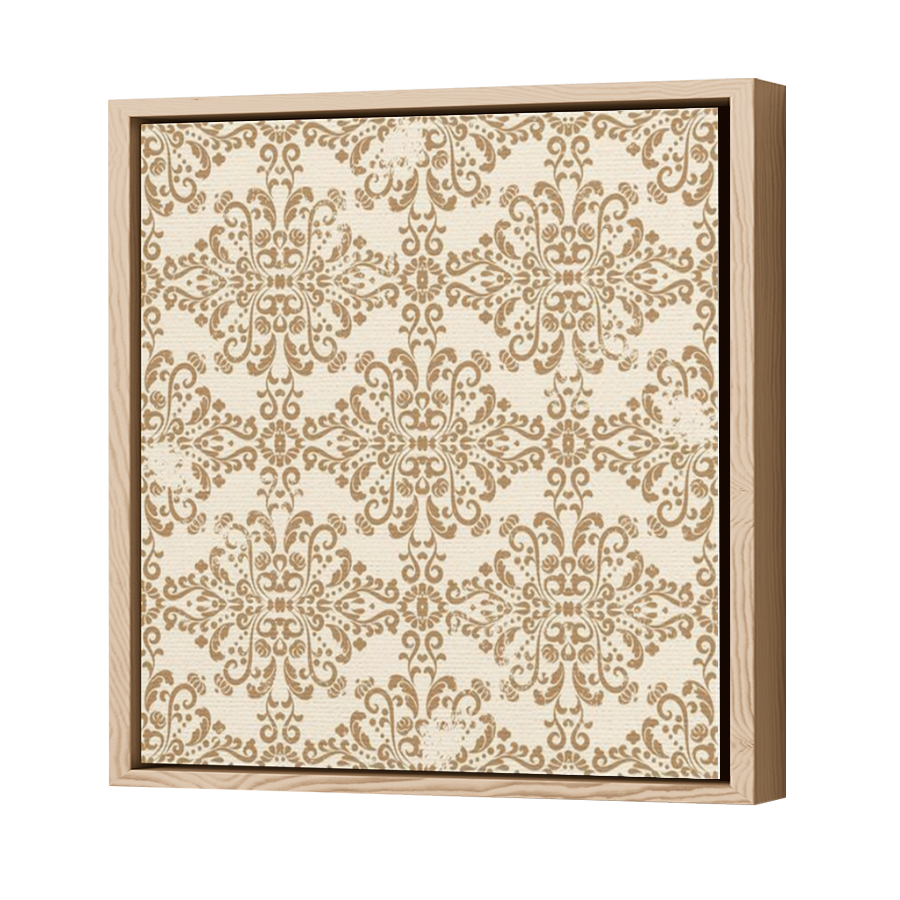 Thumbnail for Canvas - Wood Grain Floating Frame