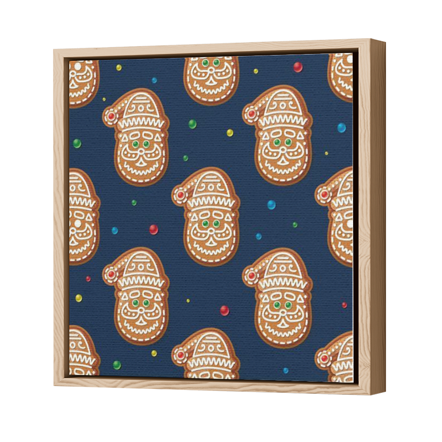 Thumbnail for Canvas - Wood Grain Floating Frame