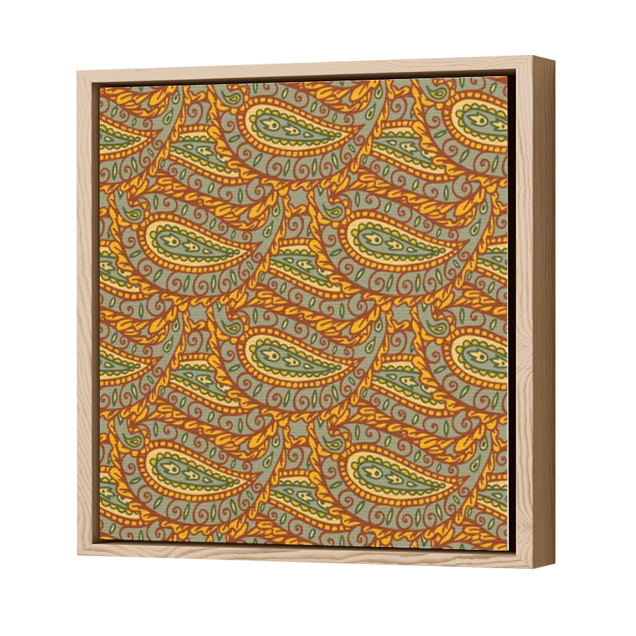 Thumbnail for Canvas - Wood Grain Floating Frame
