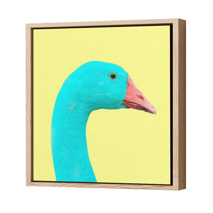 Thumbnail for Canvas - Wood Grain Floating Frame