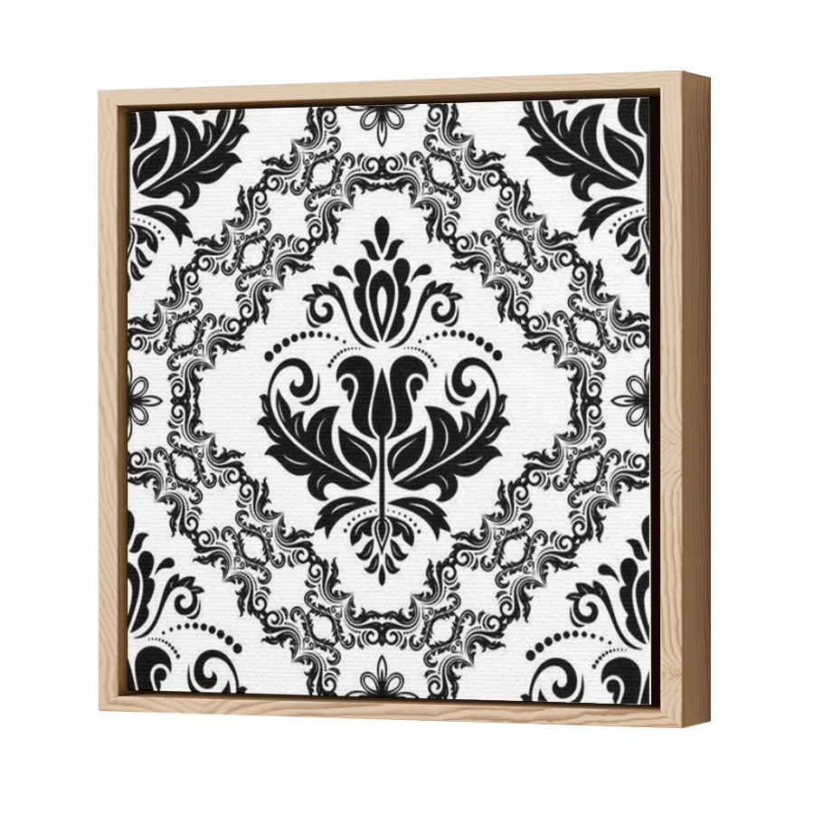 Thumbnail for Canvas - Wood Grain Floating Frame
