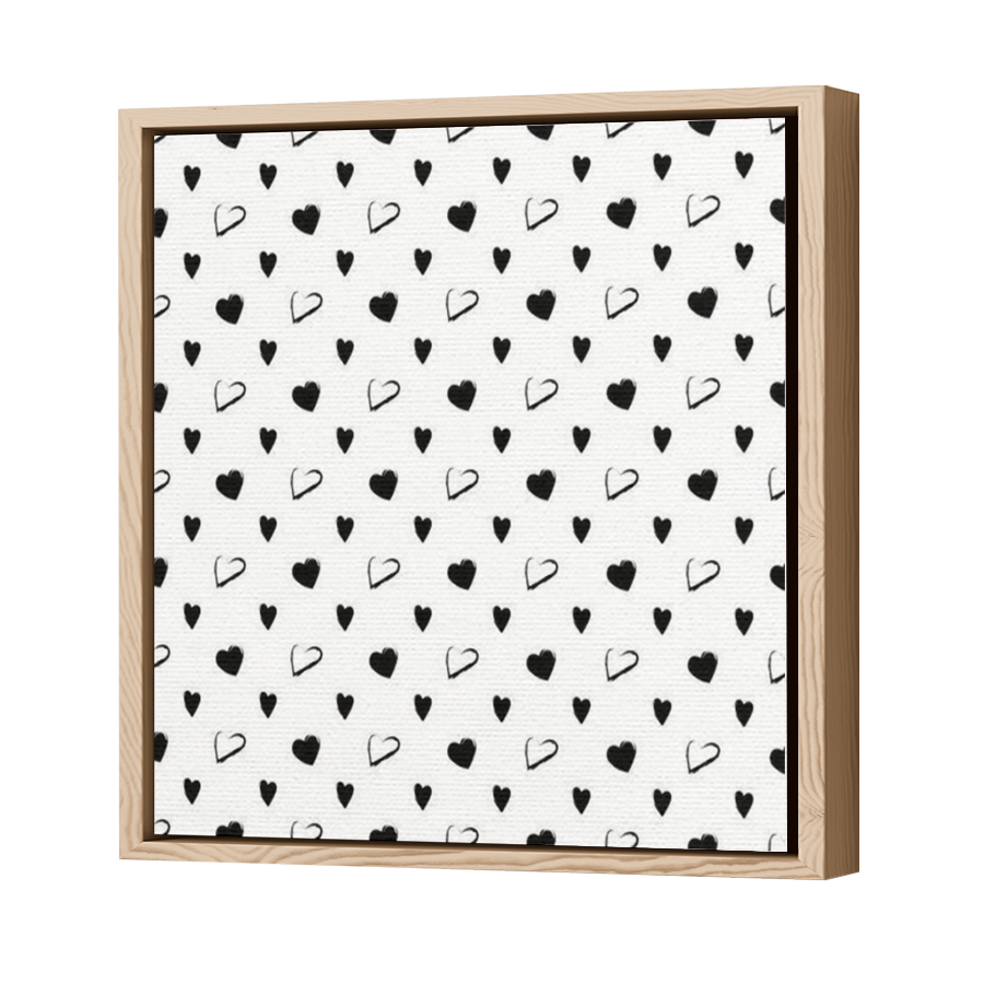 Thumbnail for Canvas - Wood Grain Floating Frame