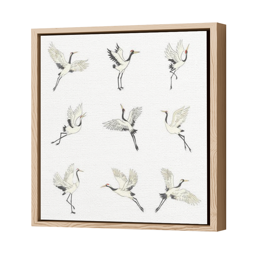 Thumbnail for Canvas - Wood Grain Floating Frame