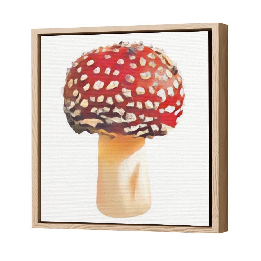 Thumbnail for Canvas - Wood Grain Floating Frame