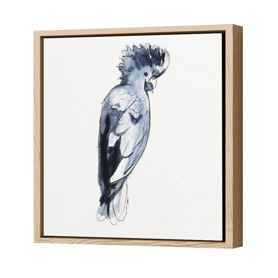 Thumbnail for Canvas - Wood Grain Floating Frame